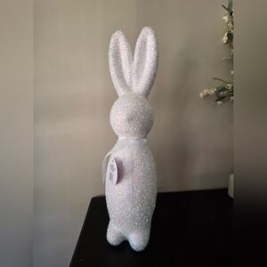White Tinsel Bunny-NWT